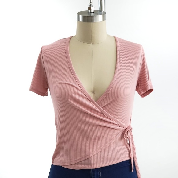 Black Knit V-Neck - Picture 2 of 2